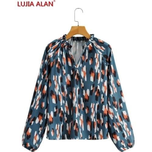 LUJIA ALAN Printed Blouses