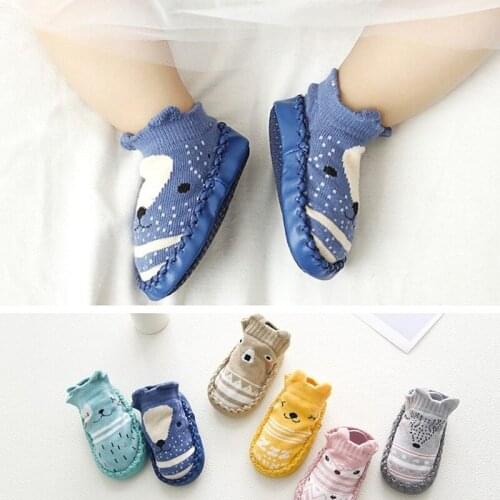 Spring Summer Baby Girl Boy Cute Floor Socks For Babies Non-Slip Waterproof Anti-Dirty For Children Babies Accessories Newborn