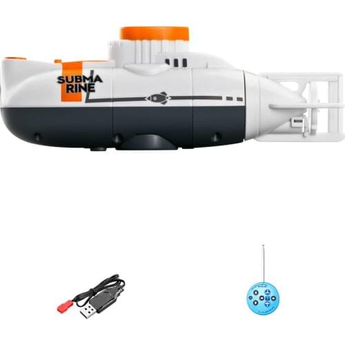 Mini RC Submarine 6 Channel Remote Control Boat Ship Waterproof Diving Toy Simulation Model Gift For Kids