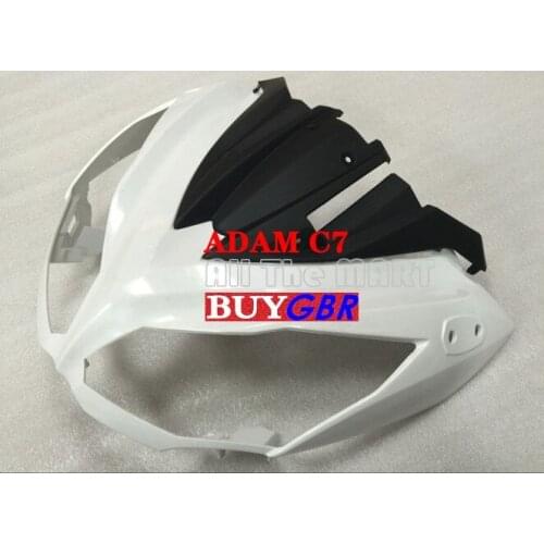 ADAM C7 Unpainted Upper Front Nose Fairing For Kawasaki Ninja 650 EX650 ER6F 2012 2013 2014 2015 2016 2017 2018