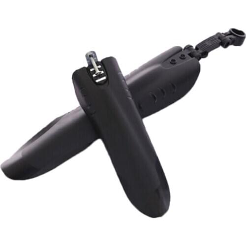 1 Pair Bicycle Front Rear Fenders Mountain Road Bike Mud Removable Guards Wings Mudguard Bike Cleaner Light Weight Fenders Set