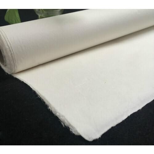 Chinese Painting Rice Paper 10sheets Calligraphy Paper Handmade Half Ripe Fiber Xuan Paper Papel Arroz Yunlong Mulberry Paper