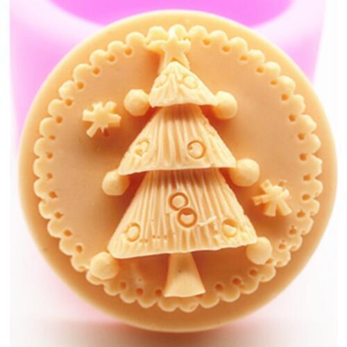 Wholesale!!1pcs Christmas Tree (C422) Silicone Handmade Soap Mold Crafts DIY Mould