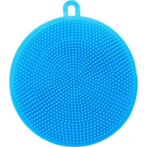 Silicone cleaning brush sponge dishwasher multifunction fruit vegetable cutlery for kitchen brushes tools