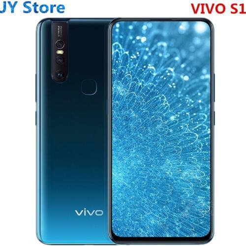 Original vivo S1 Mobile Phone 6.53" 6GB 128GB Helio P70 Octa Core 3940mAh Front Camera 24.8MP 3 Rear Cameras Selife Smartphone