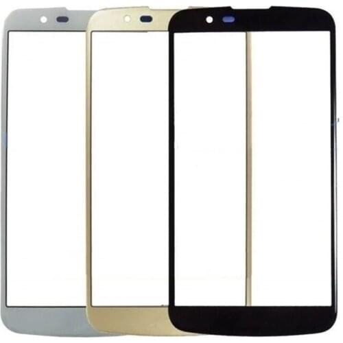 Front Panel Glass For LG K10 LTE K420N K430 K430DS F670 Touch Screen Digitizer LCD Display Outer Glass Cover