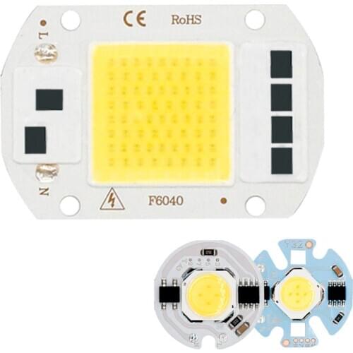 50W AC 220V LED Chip COB 5W 9W 10W 20W 30W No Need Driver for Flood Light Spotlight Lampada Led Lamp Bulb DIY Lighting White