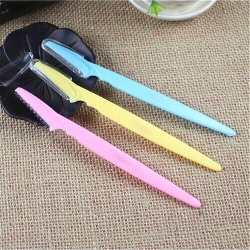 Eyebrow Razor Facial Hair Remover Eyebrow Trimmer Sharp Makeup Knife Blade Eye Brow Shaping Hair Remover Tool