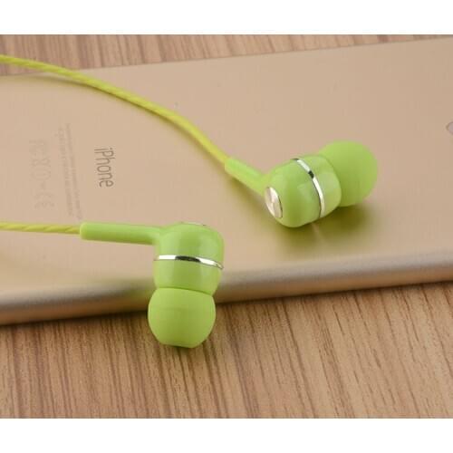 100 pieces brand new Wired Headset In-ear Earphone with Mic 3.5mm Jack Headphone for Mobile Phone or tablet PC or MP3 MP5