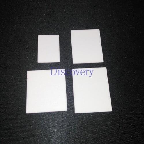 50Pcs TO-3PL Ceramic Plate 22*28 Non-porous TO-3P3 TO-264 Alumina Ceramic Thermally Conductive Insulating Gasket