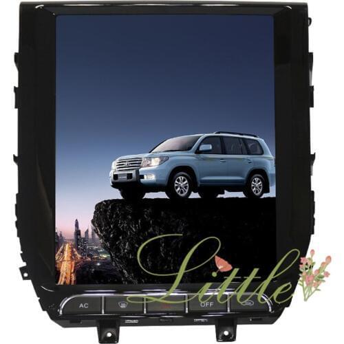 Tesla style Android Car GPS Navigation Car NO DVD Player For Toyota Land Cruiser 200 2016 2017 2018 car stereo unit multimedia