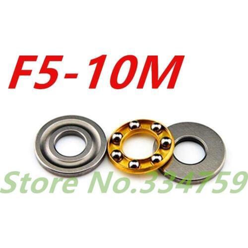 Free shipping 10 pcs Axial Ball Thrust Bearing F5-10M 5mmx10mmx4mm 5*10*4mm