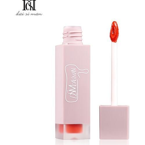 D.S.M Glitter Lip Gloss Sexy Private Label Lip Stain Base Pigment Beauty 6 Colors Clear Lipgloss Set