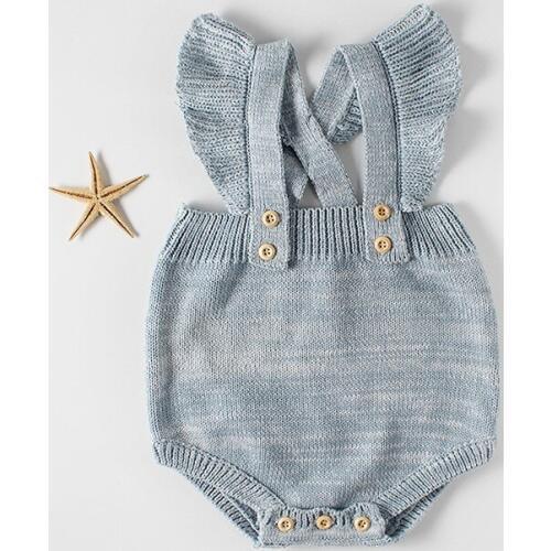 Baby Rompers Spring Autumn Clothing for Girls Sweater Cotton Infant Girls Clothes Newborn Overalls Baby Jumpsuit Knit Clothing