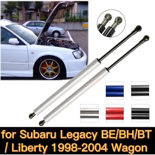 For 1998-2004 Subaru Legacy BE BH BT / Liberty Wagon Front Hood Bonnet Gas Struts Lift Supports Shock Damper Rod Arm Accessories