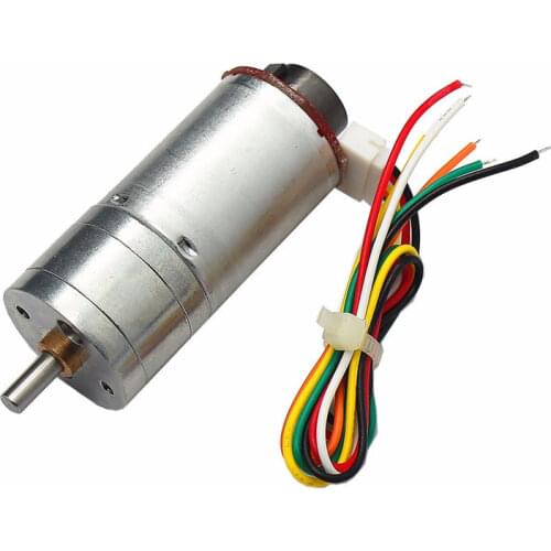 DC 6V Motor 100/210/300RPM DC Geared Motor Electric Gear Motor High Torque Mini Decelerating Central Shaft High Torque Motors