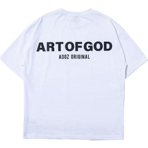 Techwear Hip Hop Harajuku Summer T Shirt Men Print Oversized Cotton Tops Tees Casual Letter Streetwear Mens Clothes T-Shirts