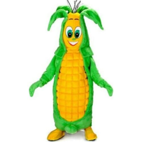 New Happy Carnival Mascot Halloween Cartoon Corn Cosplay Performance Costume Adult Use Birthday Party Advertising Parade Set