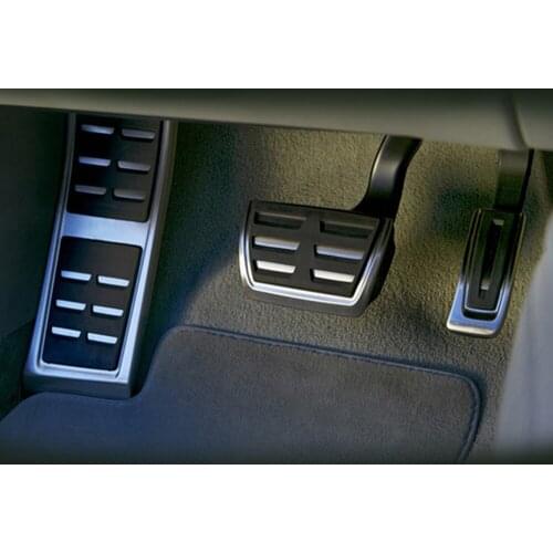 AndyGo DSG Sport Pedals For Audi A4 B8 A6 A7 A8 S4 RS4,A5 S5 RS5 8T,Q5 SQ5 8R Fuel Brake Footrest Pedal Cover Auto Accessories