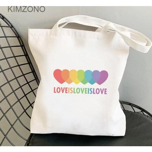 Lgbt shopping bag tote shopping eco jute bag handbag recycle bag bag net bolsas ecologicas bolsas reutilizables reciclaje cabas
