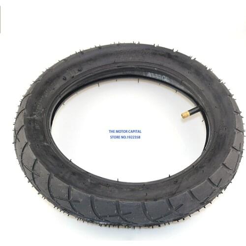 12 1/2 X 2 1/4 ( 57-203 ) Tire and inner tube fits Many Gas Electric Scooters and Baby carriage