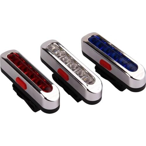 Waterproof 360 Degree Rotation Bike Tail Light 5 LED USB Rechargeable Mountain Bike Cycling Tail-lamp Cycling Equips