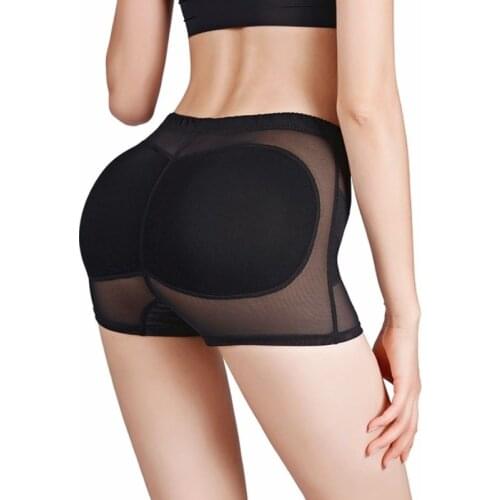 Women Shapers Padded Butt Lifter Panty Butt Hip Enhancer Fake Hip Shapewear Underwear Briefs Push Up Panties Plus Size S-3XL