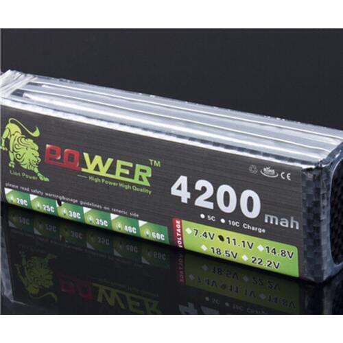 Lion power 11.1v 4200mah 30c lipo battery For RC Car Boat Airplanes Helicopter parts 3s 11.1v battery T XT60 JST Plug 1pcs