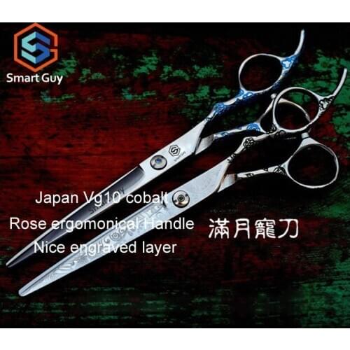 Free shipment 6.5" inch 2015 New hot pet grooming scissors for dog and cat, MG-J65