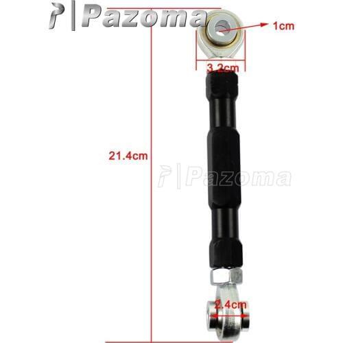 Black Motorcycle Rear Lowering Adjustable Links Kit Motor Bike Aluminum Steel Lowering Link Kits for Yamaha YZF R1 2009-2014