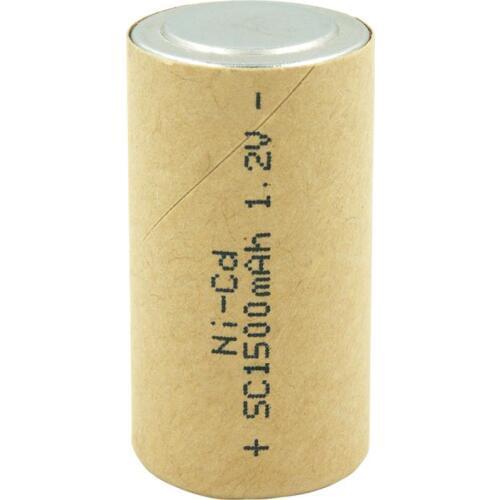 SC 1500mAh Nicd Ni-Cd 1.2V Rechargeable Battery Cell For DIY Power Tools nicd Batteries Flashlight headlamp Lamp solar lights