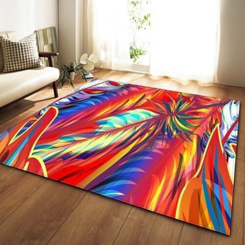Simple Modern Abstract Colorful Carpet Bedroom Kitchen Door Mat Living Room coffee table Floor Mat Carpet Rug Bedroom