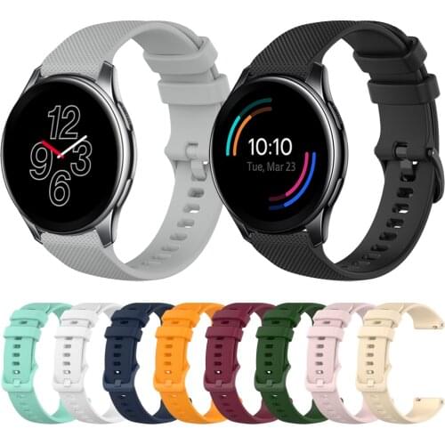 Watchband Straps For Oneplus Watch GPS Smartwatch Silicone Strap Band Replace Bracelet Belt Wriststrap