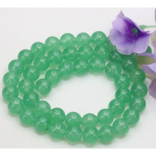Discounts!Light green aventurine 8mm loose beads round stone 15inches DIY suitable women jewelry making design wholesale