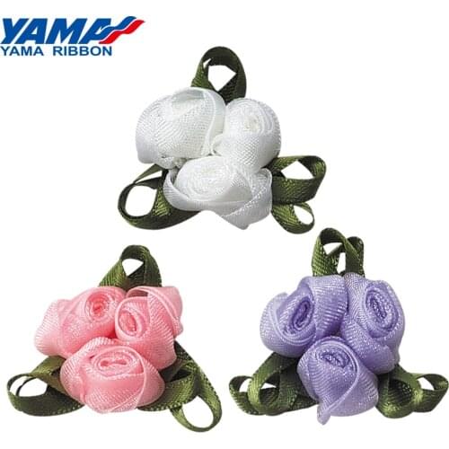 YAMA Foliage Flower Diameter 20mm±3mm Leaf 29mm±3mm 100pcs/bag Ribbon Engagement Wedding DIY Decoration