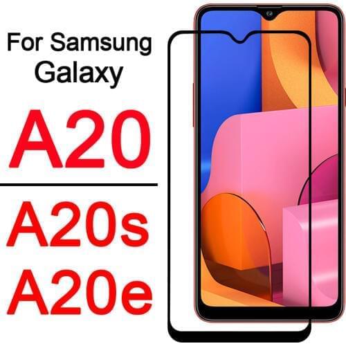 2Pcs a20s tempered glass on for Samsung Galaxy A20e A20 A 20 s e 20s 20e 20a 22 A22 5G M21 2021 M21s protective Screen Protector