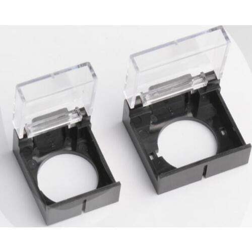 16button protective cover switch button accessories accessories button dust cover opening 16mm