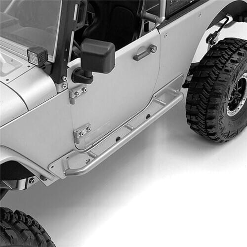 1 pair Metal TUBE Side Pedal Footplate for Capo JKMAX Gen.1 & Gen.2 RC Car Parts Accessories