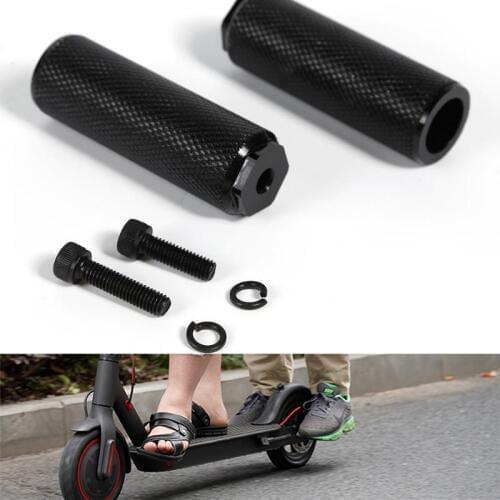 1 Pair Scooter Back Pedal Anti-slip Pedals Back Pedal Rear Feet Rest Pad for XIAOMI MIJIA M365 Electric Scooter Bike Accessories