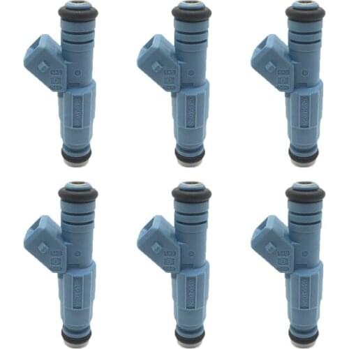 6Pcs Fuel injector for VW OPEL ASTRA ZAFIRA C20LET Z20LET Z20LEH Z20LEL Z20LER 2.0L 0280156280 0 280 156 280 55556799