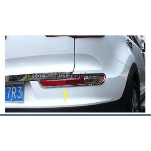 ABS Chrome Rear Tail Fog light Lamp Cover After Fog Light Lamp Cover Trim FIt For KIA SPORTAGE R 2015 2016 2017
