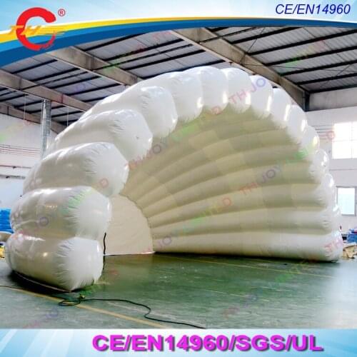 Free shipping to door commecial inflatable shell tent for concert,inflatable stage tent, Inflatable shell stage cover tent