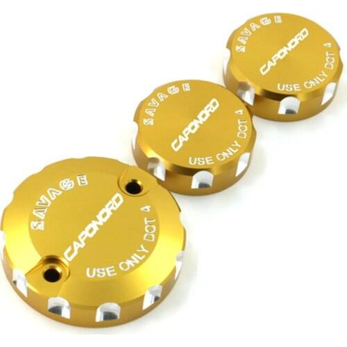 For Aprilia Caponord 1200 Caponord1200 2013-2015 Front Brake Clutch Rear Brakes Master Cylinder Oil Fluid Cap With Logo Red