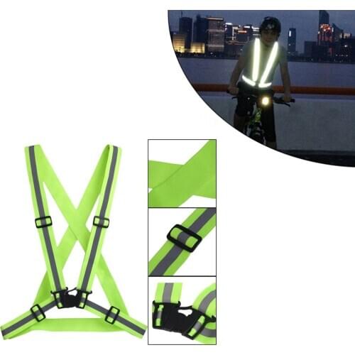 Breathable Traffic Night Work Security Running Cycling Safety Reflective Vest High Visibility Reflective Safety Jacket