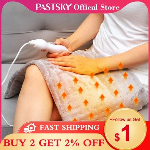 PASTSKY 30*60cm Electric Heating Pad 110-240V Physiotherapy Therapy Blanket Thermal Pain Relief Eliminate Fatigue Relax Muscles