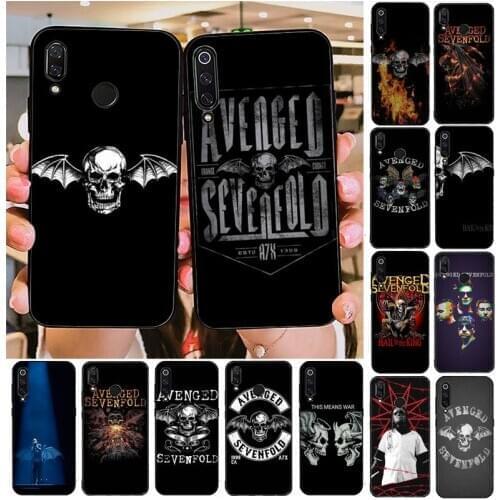 FHNBLJ Avenged Sevenfold Phone Case For Redmi note 8Pro 8T 6Pro 6A 9 Redmi 8 7 7A note 5 5A note 7 case