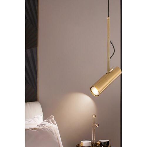 Kitchen LED Pendant Lamp Postmodern Hanging Spotlight Adjustable Droplights Bedroom Bedside Reading Lights LED Spot Down Light