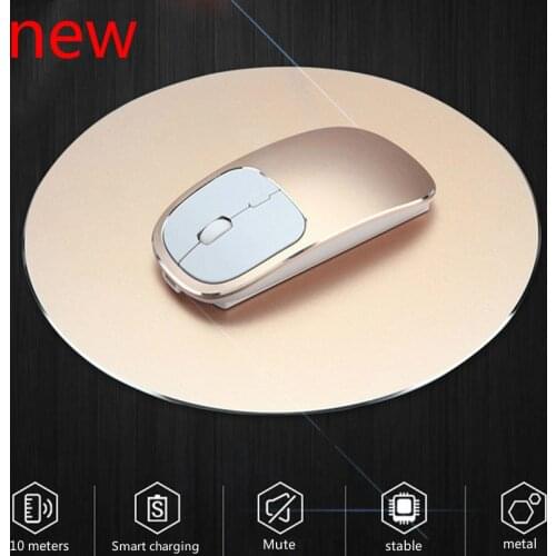 XQ 1600 DPI USB Optical Wireless Computer Mouse 2.4G Receiver Super Slim Mouse For PC Laptop Stylish aluminum alloy lasting life