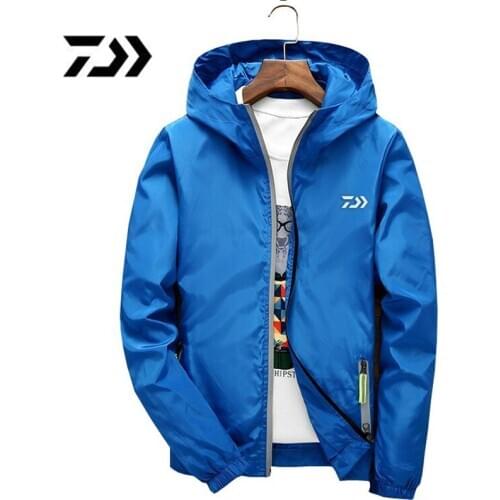2020 Summer Outdoor Long Sleeved Sunscreen Fishing Clothes Waterproof Breathable Jacket Thin Jacket Hooded Fishing Clothing