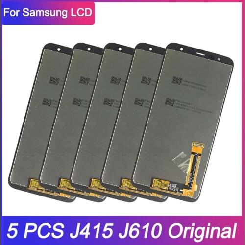 5 PCS/lot Original LCD For Samsung Galaxy J4+ 2018 J4 Plus Touch Screen Digitizer Assembly J415 J6 Plus J6+ J610 LCD Display